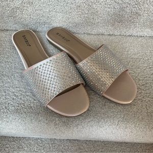 Bamboo Rhinestone slides sz10